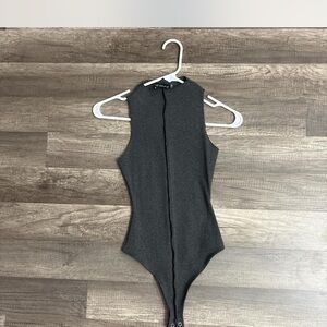 Naked wardrobe sleeveless thong bodysuit